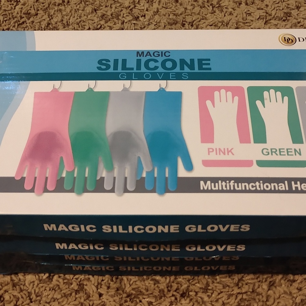 Magic silicone dishwashing Gloves multi use